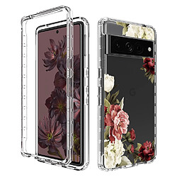 Coque en TPU anti-chute, antichoc pour votre Google Pixel 7 Pro 5G - Fleur de trompette