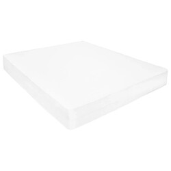 vidaXL Matelas 160x200 cm Mousse à mémoire de forme Visco 18 cm