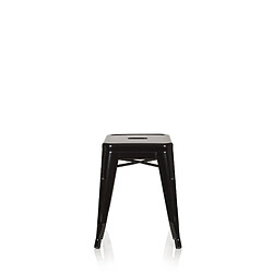 Tabouret VANTAGGIO métallique noir hjh OFFICE