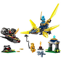 LEGO Ninjago Le combat du bébé dragon de Nya et Arin