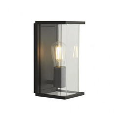 Searchlight Lanterne de jardin Bakerloo Aluminium moulé Gris foncé,Transparent 1 ampoule 27cm