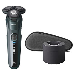 Philips SHAVER Series 5000 S5584/50 rasoir pour homme Rasoir rotatif Tondeuse Vert