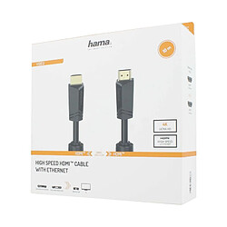 Câble HDMI Haute vitesse HAMA 00205009 - F.mâle - F.mâle 4K