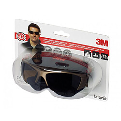 3M X2BRONZE Lunettes de sécurité en Polycarbonate Rouge