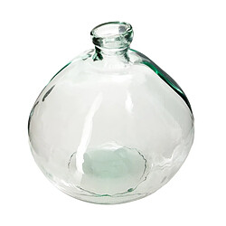 Atmosphera, Createur D'Interieur Vase rond verre recyclé D 33 Transparent - Atmosphera