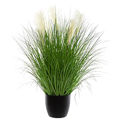 Pegane Plante artificielle en pot en Polyéthylène - Diamètre 110 x Hauteur 105 cm