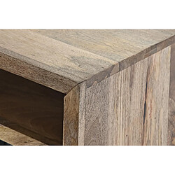 Avis Pegane Table basse en bois de manguier et métal coloris marron / noir - longueur 120 x profondeur 60 x hauteur 45 cm