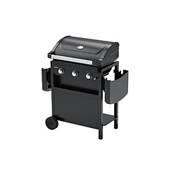 Campingaz Barbecue gaz CLASS 3L COMPACT 3 brûleurs en acier - Surface de cuisson 60x35 cm - L 124 x P 55 x H 109 cm pas cher