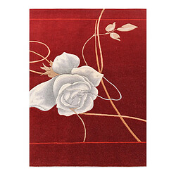 Vidal Tapis de laine 180x122 rouge Darya pas cher