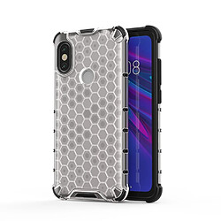 Wewoo Coque Souple Pour Xiaomi Redmi Note5 / Note5 Pro Shockproof PC + TPU en nid d'abeille Blanc