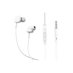 Acheter Écouteurs intra-auriculaires filaires Tellur Basic Sigma avec microphone, blanc