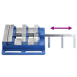 Acheter vidaXL Étau pour perceuse à colonne bleu 121 mm fonte