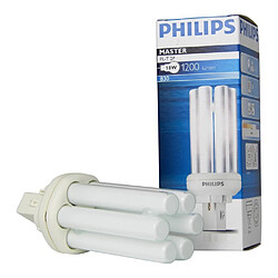 Philips 610614 - Ampoule GX24d-2 MASTER PL-T 18W 840 2P 1200lm Blanc Froid