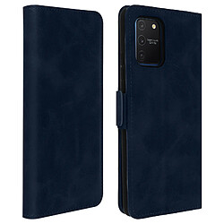 Avizar Housse Samsung Galaxy S10 Lite Étui Folio Porte-carte Fonction Support Bleu nuit