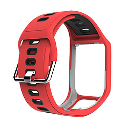 Pour Tomtom Runner 2/3 Spark / 3 Sport Montre de remplacement en silicone avec bracelet de montre