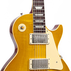 Avis 1958 Les Paul Standard Reissue Lemon Burst Light Aged Gibson