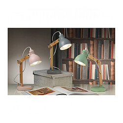 Lumière Lampe de table NORA Bois,Métal Bois,Vert