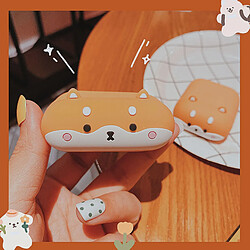 GUPBOO Airpods Coque Housse Étui Protecteur Compatible pour AirPods Pro-Mignon Papa Shiba Inu Silicone