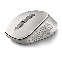 Avis Souris USB sans fil NGS Dew White 1600dpi - 3 boutons - Utilisation droitier - Couleur Blanc/Gris