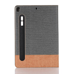 Avis Wewoo Pour iPad 10.2 / 10.5 Cross Texture Horizontal Flip Housse en cuir PU avec support et fentes cartes et portefeuille gris