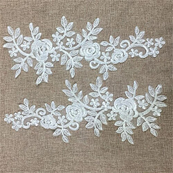 Acheter Applique de dentelle blanche