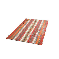 Vidal Tapis de laine 219x136 rouge Jajim