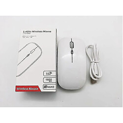 Avis Universal 2,4 g à grande vitesse ultra-mince mille silencieuse Bluetooth 5.0 Charge à double mode souris silencieuse sourisï¼ˆwhiteï¼ ‰