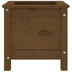 Acheter vidaXL Jardinière marron miel 40x40x39 cm bois massif de pin