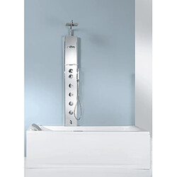 Colonne de douche blanche hydromassante NOVELLINI CASCATA2 pour douche 176 cm