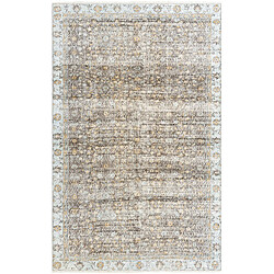 Vidal Tapis de laine 272x160 Bleu Ultra Vintage