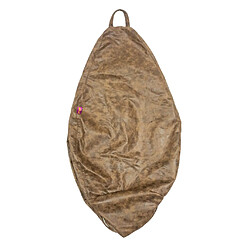 Avis sac de fèves de rangement pour animaux en peluche leathaire housse de divan marron brown_m