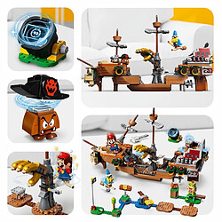 Avis LEGO 71391 Super Mario Ensemble d'Extension La Forteresse Volante de Bowser, Jouet de Construction pour Enfants avec 3 Figurines