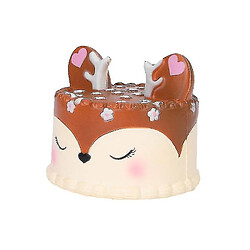 Avis Universal Mignon Jumbo Squishy Cerf, gâteau, nourriture parfumé, ampli chat;Hamburger lent augmenter de 11,5 cm-175