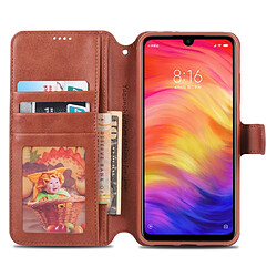 Acheter Wewoo Housse Coque Pour Xiaomi Redmi 7 AZNS Texture du mollet Etui en cuir avec rabat horizontal magnétique PU supportfentes cartes et cadre photo Soufflé