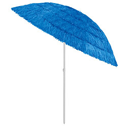 Avis ComfortXL Parasol De Plage Hawaii Bleu 240 Cm