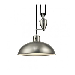 Acheter Luminaire Center Suspension Wellington Nickel antique 1 ampoule 112cm