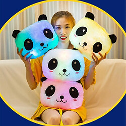 Acheter Universal Coussin lumineux créatif coussin panda - peluche animal jouet lumineux LED (jaune)