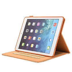 Wewoo Housse Étui Coque Pour iPad 10,2 pouces en cuir Flip horizontal poudre scintillant avec titulaire et fente carte et cadre photo et portefeuille or pas cher