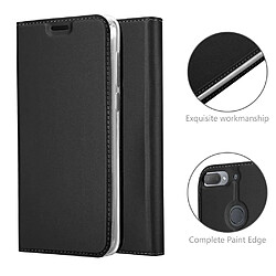 Cadorabo Coque HTC Desire 12 PLUS Etui en Noir pas cher