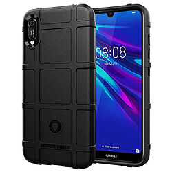 Wewoo Coque Étui de protection en silicone antichoc robuste pour Huawei Enjoy 9e noir