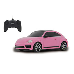 JAMARA Voiture télécommandée VW Beetle 1:24 Rose