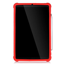 Coque en silicone Souple avec béquille rouge pour votre Huawei MatePad 10.8 (2020)