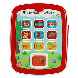 BigBuy Kids Jouet interactif pour bébé My Baby Tablet 18 x 14 x 3 cm