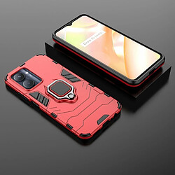 Avis Htdmobiles Coque pour Realme C33 - housse etui rigide anti choc + film ecran - ROUGE