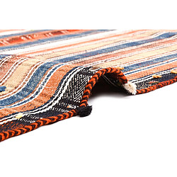 Vidal Tapis de laine 185x129 orange Jajim