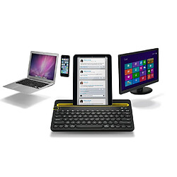 Avis Logitech Bluetooth Multi-Device K480 Clavier QWERTZ Noir Import Allemagne