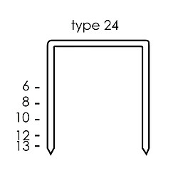 Avis D.RECT Agrafes 24/6 | Agrafes pour agrafeuse de bureau | Agrafes | Lot de 1000