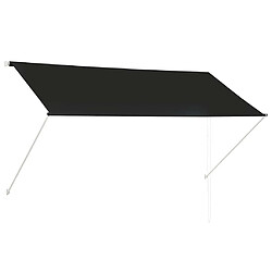 vidaXL Auvent rétractable 250x150 cm Anthracite