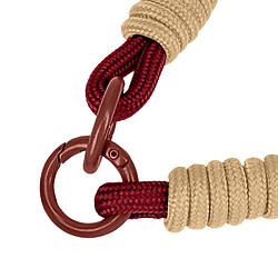 Avizar Bracelet pour téléphone Lanière courte Nylon Bordeaux