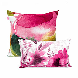 Happy Friday Set de housses de coussin HappyFriday Cassia Multicouleur 2 Pièces